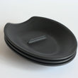 Load image into Gallery viewer, Three pack of black Crack'em Egg Cracker & Spoon Rest
