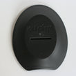 Load image into Gallery viewer, Black Crack'em Egg Cracker and Spoon Rest bottom with a gap showing they are stackable