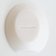 Load image into Gallery viewer, White Crack'em Egg Cracker and Spoon Rest bottom with a gap showing they are stackable